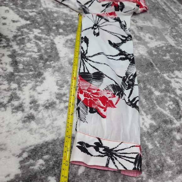 Georg Roth Lots Angeles Duffle Front Button Up Sheet Pleated - Picture 13 of 16